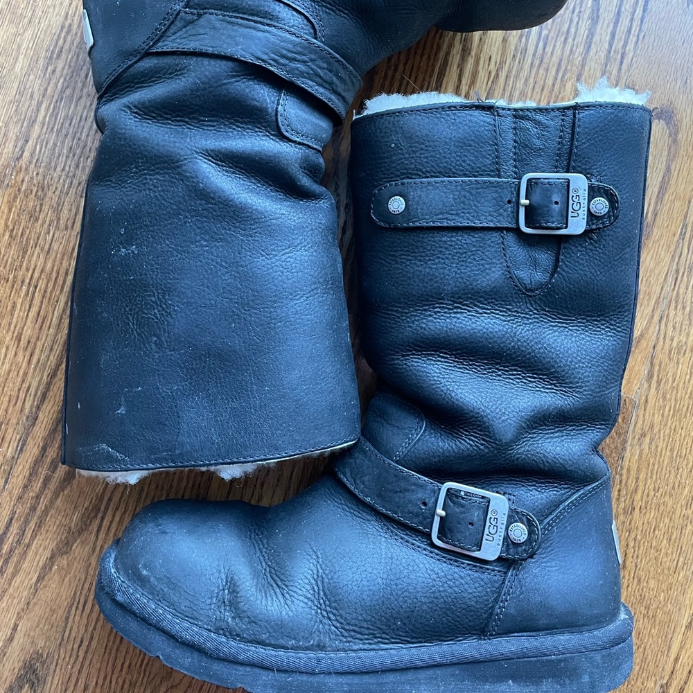 Leather Ugg Boots